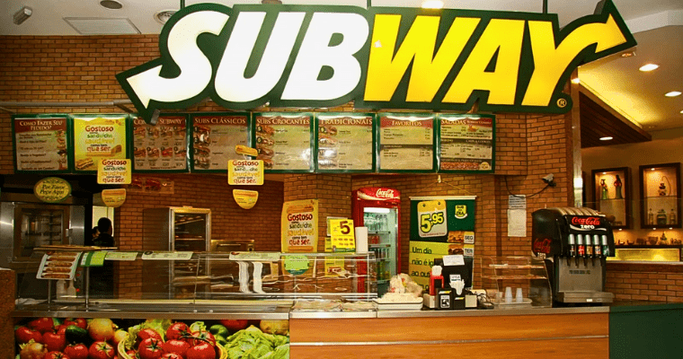 Imagem de um restaurante Subway